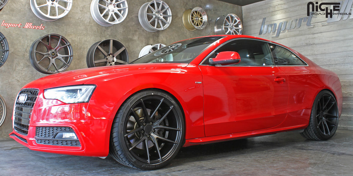 photo 2 Audi S5 custom wheels Niche Targa M130 20x10.5, ET , tire size 285/30 R20. x ET 