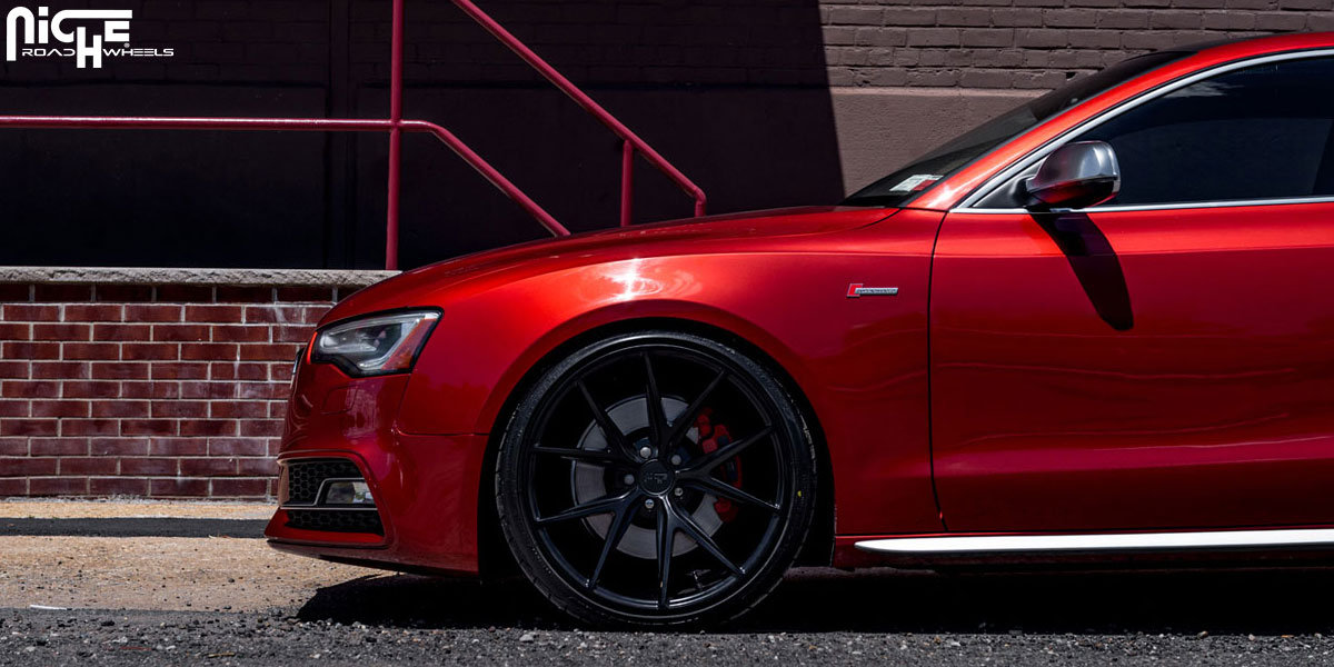 photo 2 Audi S5 custom wheels Niche Misano - M117 20x10.5, ET , tire size 275/30 R20. x ET 