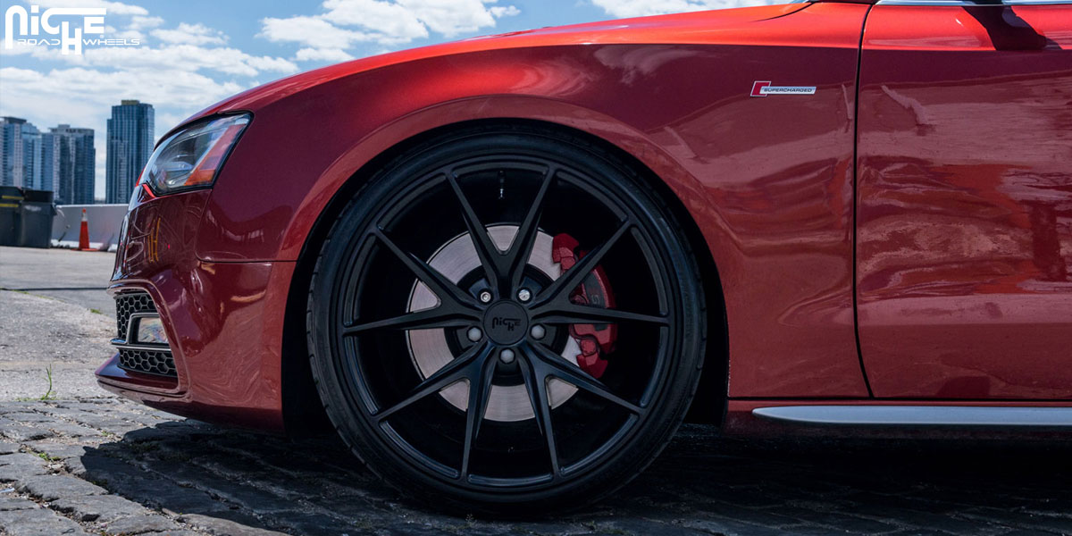 photo 1 Audi S5 custom wheels Niche Misano - M117 20x10.5, ET , tire size 275/30 R20. x ET 