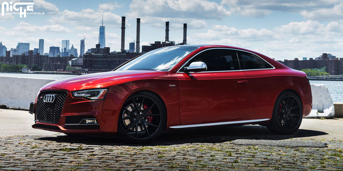 photo 7 Audi S5 custom wheels Niche Misano - M117 20x10.5, ET , tire size 275/30 R20. x ET 