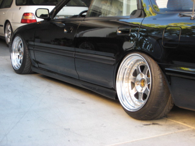 photo 2 Acura Integra custom wheels Mugen M7 16x8.0, ET 0, tire size 195/45 R16. 16x9.5 ET0 