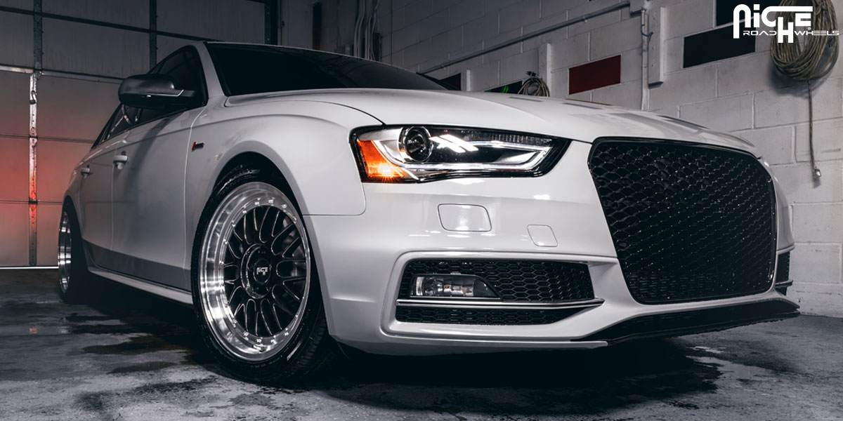 photo 2 Audi A4 custom wheels Niche Project - M093 18x8.5, ET +25, tire size X R18. 18x9.5 ET+25