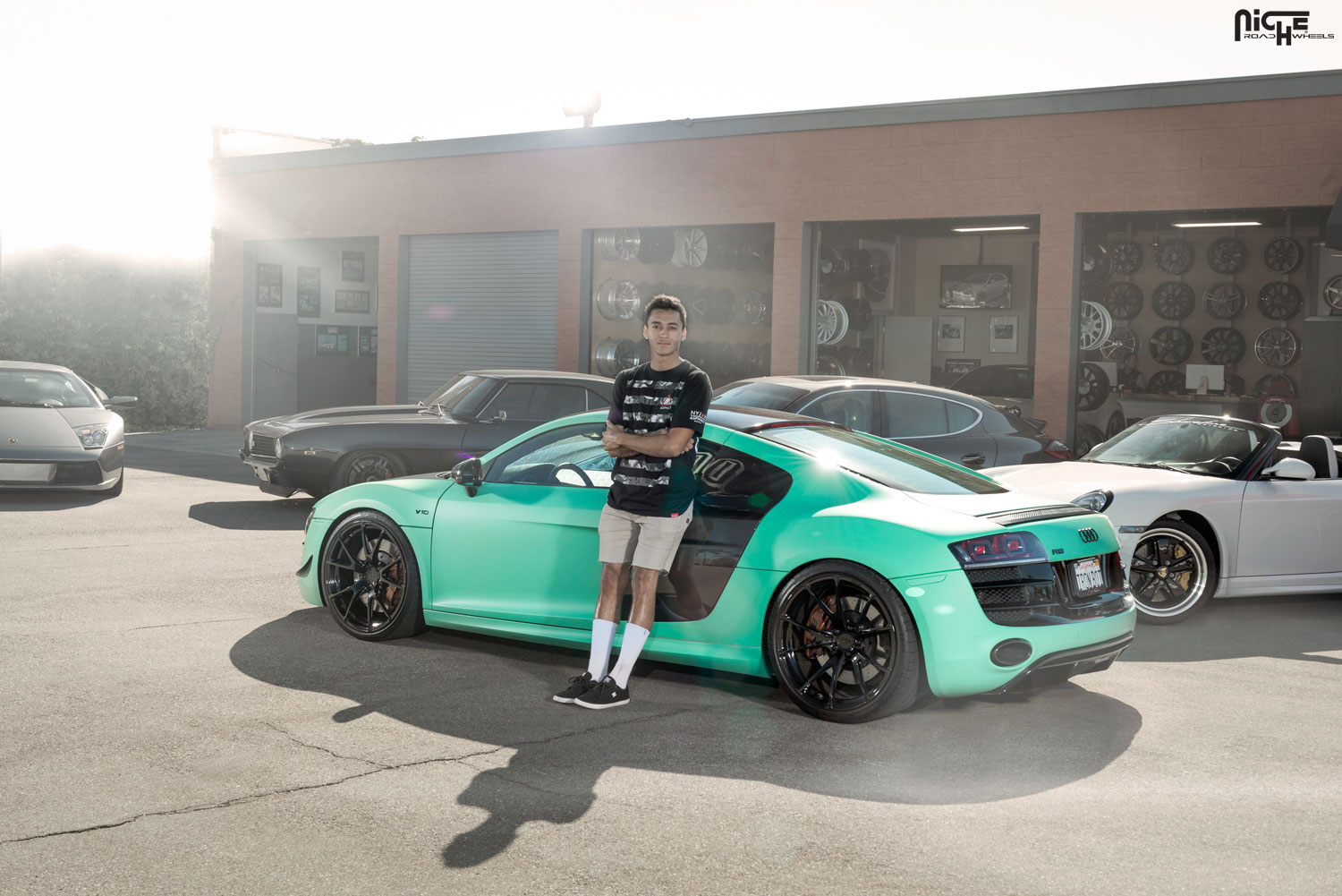 photo 5 Audi R8 custom wheels Niche Stüttgart 20x9.0, ET , tire size 245/30 R20. 20x12.0 ET 325/25 R20