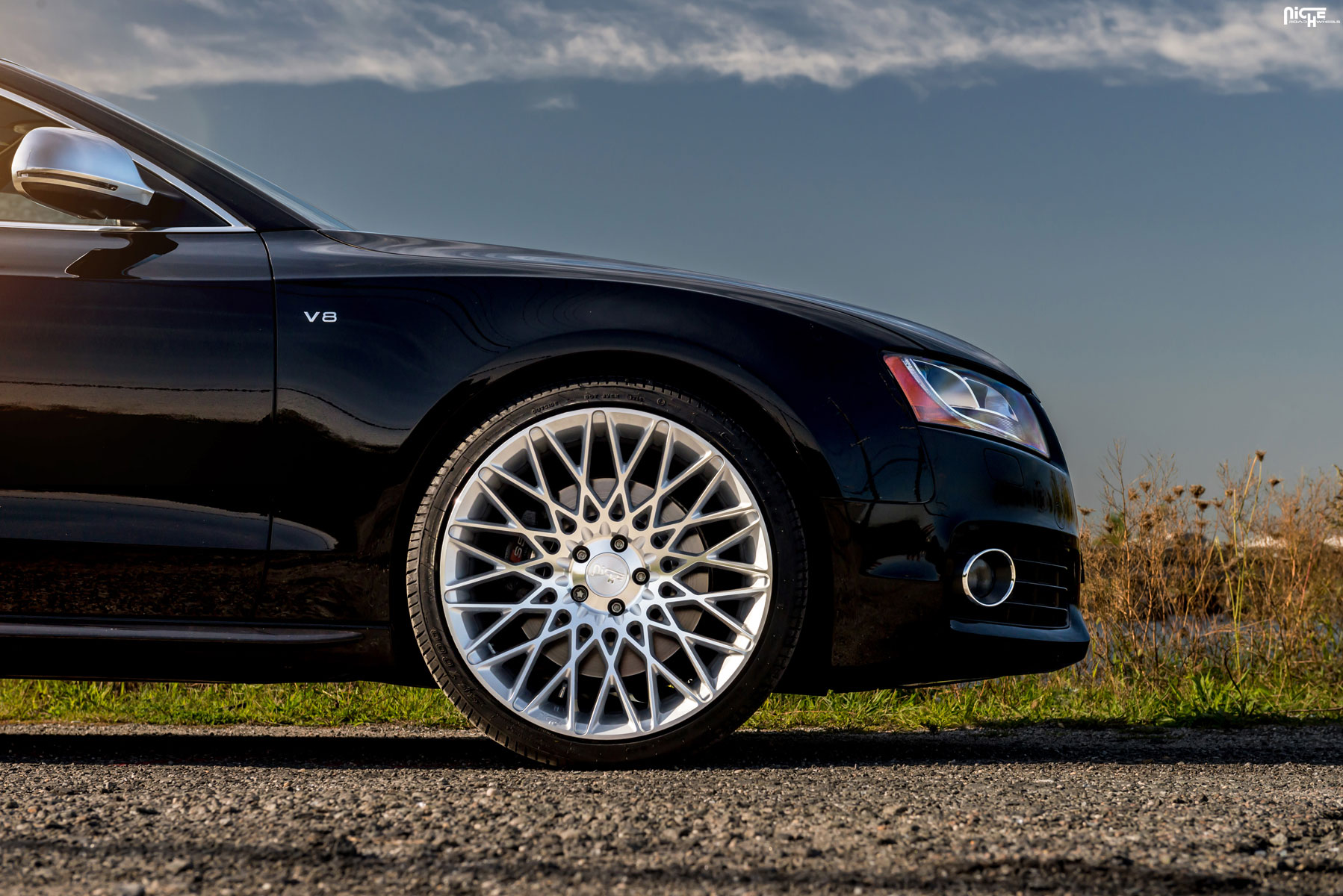 photo 4 Audi S5 custom wheels Niche Citrine - M161 20x10.5, ET , tire size 275/30 R20. x ET 