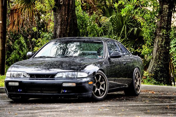 photo 2 Nissan S14 custom wheels MB Weapon 17x9.0, ET +17, tire size 235/40 R17. x ET 235/40 R
