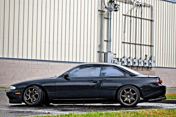 photo 3 Nissan S14 custom wheels MB Weapon 17x9.0, ET +17, tire size 235/40 R17. x ET 235/40 R