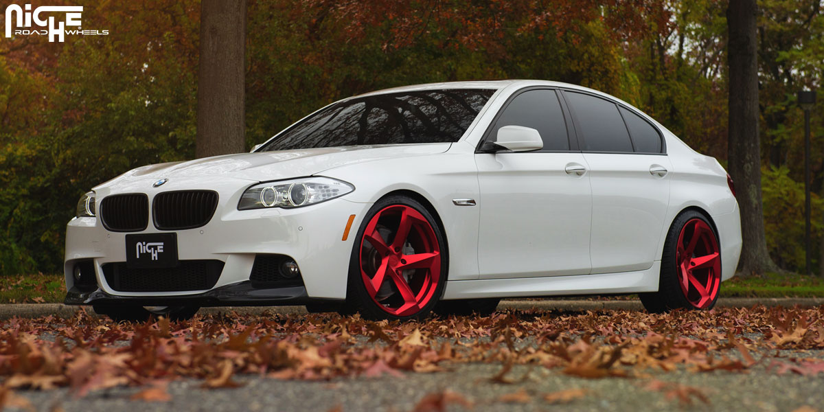 photo 4 BMW 550 custom wheels Niche DTM 20x9.0, ET , tire size X R20. 20x10.5 ET 