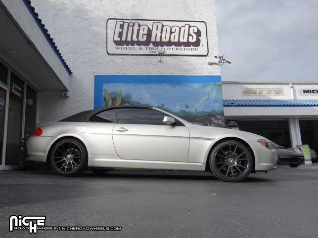 photo 2 BMW 650 custom wheels Niche Vicenza - M153 20x9.0, ET +20, tire size X R20. 20x10.5 ET+35