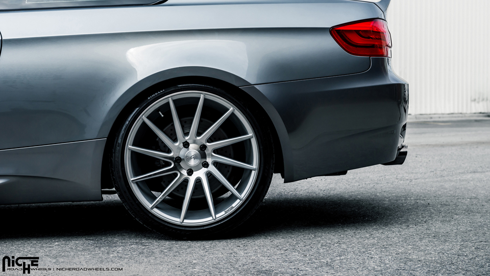 photo 1 BMW M3 custom wheels Niche Surge - M112 20x8.5, ET , tire size 235/35 R20. 20x10.5 ET 255/35 R20