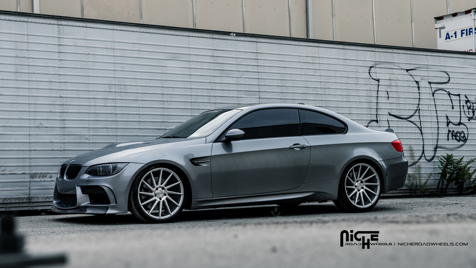 photo 3 BMW M3 custom wheels Niche Surge - M112 20x8.5, ET , tire size 235/35 R20. 20x10.5 ET 255/35 R20