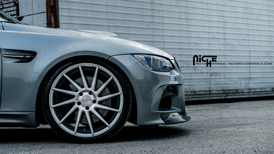 photo 4 BMW M3 custom wheels Niche Surge - M112 20x8.5, ET , tire size 235/35 R20. 20x10.5 ET 255/35 R20