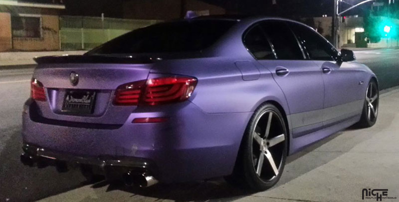 photo 2 BMW 535 custom wheels Niche Milan - M134 20x8.5, ET , tire size X R20. 20x10.0 ET