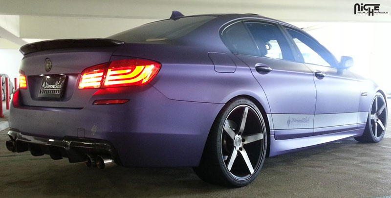 photo 5 BMW 535 custom wheels Niche Milan - M134 20x8.5, ET , tire size X R20. 20x10.0 ET