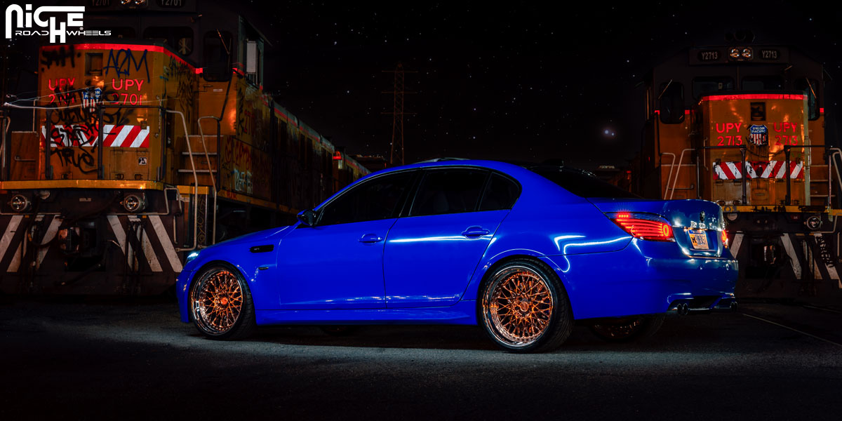 photo 2 BMW M5 custom wheels Niche Citrine 20x9.0, ET , tire size X R20. 20x10.5 ET
