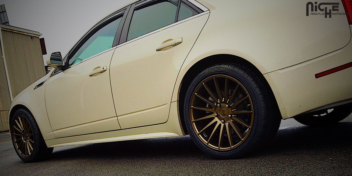 photo 1 Cadillac CTS custom wheels Niche Form - M158 19x8.5, ET , tire size 245/35 R19. 19x9.5 ET 275/30 R19