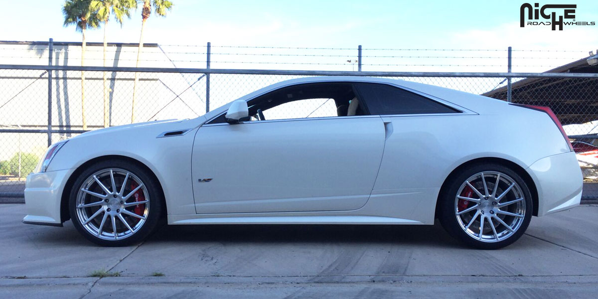 photo 5 Cadillac CTS-V custom wheels Niche Surge 20x8.5, ET , tire size 245/35 R20. 20x10.5 ET 295/30 R20