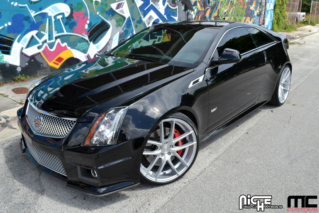 photo 5 Cadillac CTS-V custom wheels Niche Targa - M131 22x9.0, ET +38, tire size 245/30 R22. 22x10.0 ET+40 295/25 R22