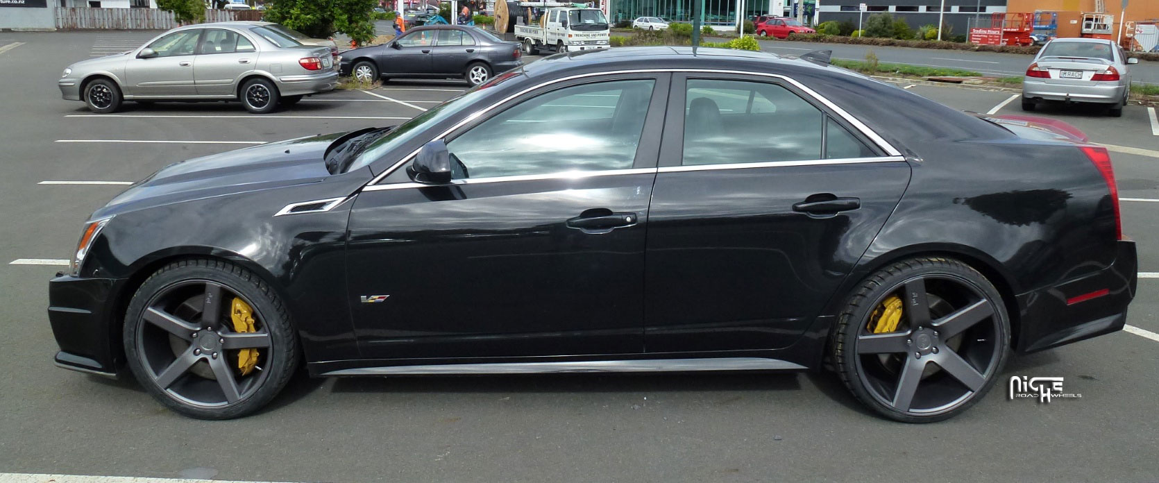 photo 1 Cadillac CTS custom wheels Niche Milan - M134 22x, ET , tire size X R22. x ET 