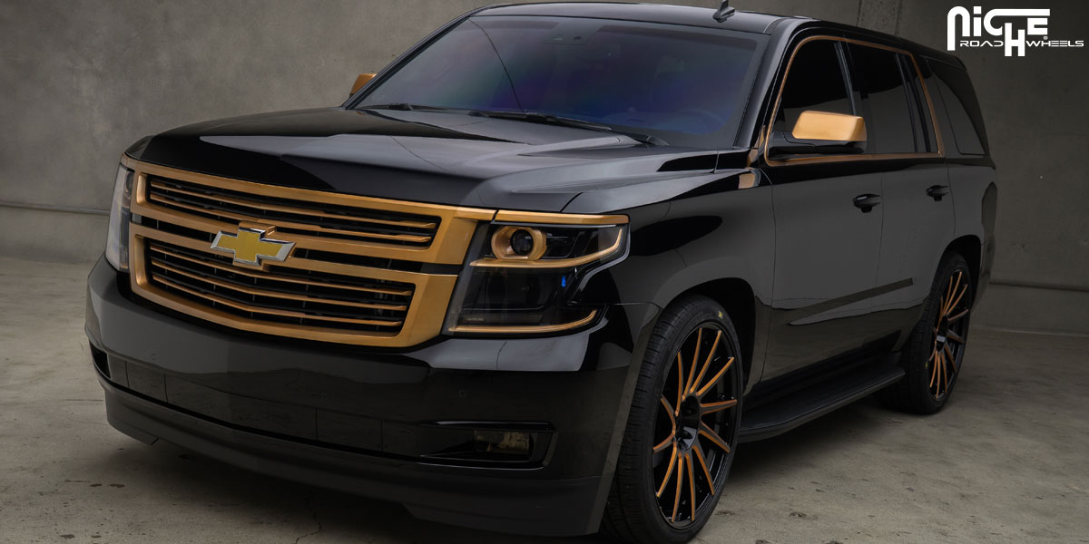 photo 1 Chevrolet Tahoe custom wheels Niche Surge 24x10.0, ET , tire size X R24. x ET 