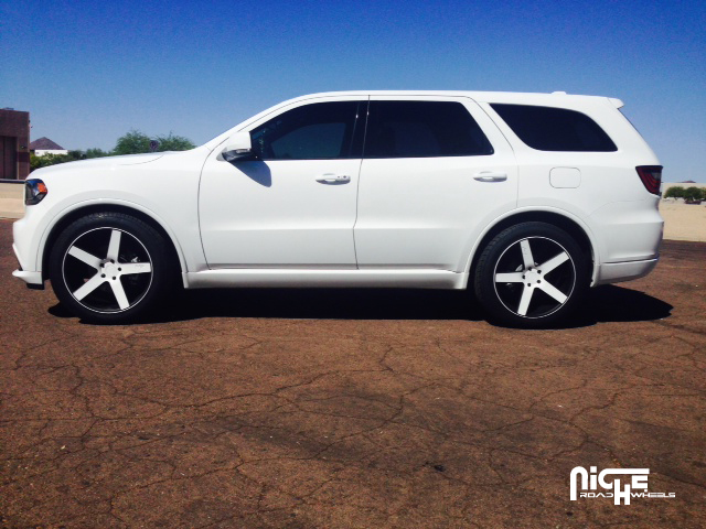 photo 2 Dodge Durango custom wheels Niche Milan - M134 SUV 22x10.0, ET +35, tire size 285/45 R22. x ET 