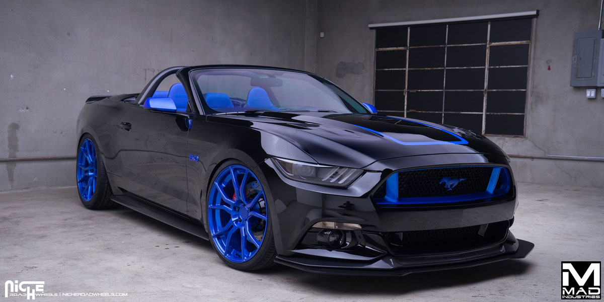 photo 3 Ford Mustang custom wheels Niche Ascari 21x, ET , tire size 255/30 R21. x ET 305/30 R