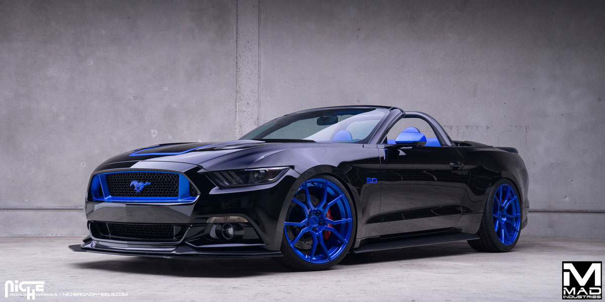 photo 4 Ford Mustang custom wheels Niche Ascari 21x, ET , tire size 255/30 R21. x ET 305/30 R