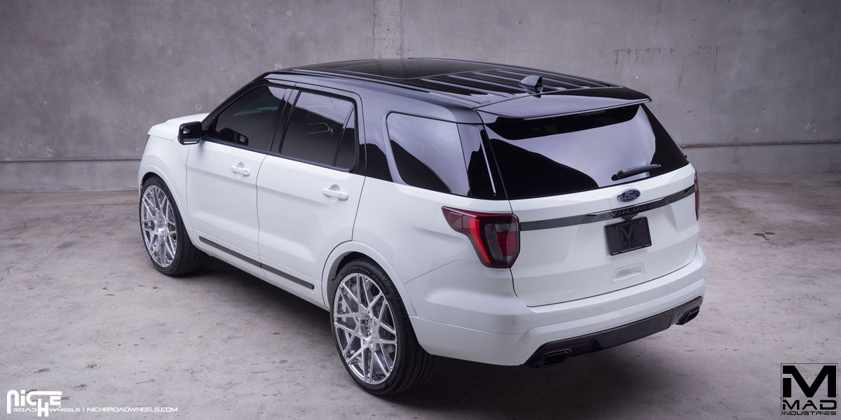 photo 2 Ford Explorer custom wheels Niche Alpine 24x10.0, ET , tire size 285/35 R24. x ET 