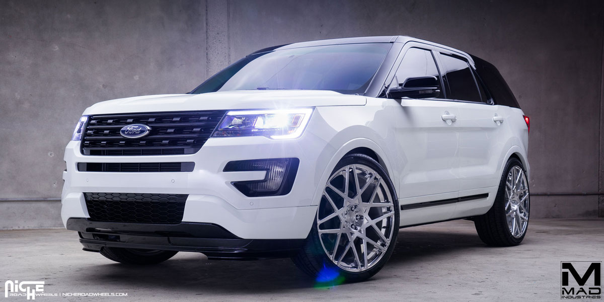 photo 4 Ford Explorer custom wheels Niche Alpine 24x10.0, ET , tire size 285/35 R24. x ET 