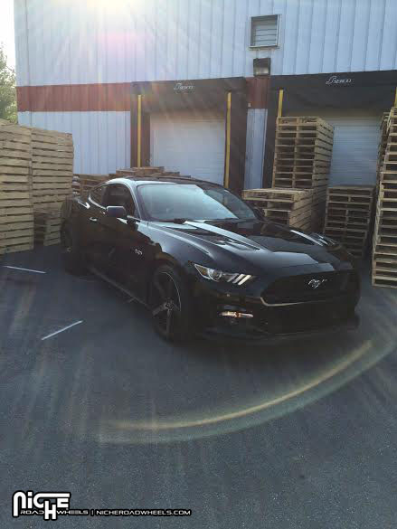 photo 3 Ford Mustang custom wheels Niche Milan - M134 20x, ET +40, tire size 275/30 R20. x ET 