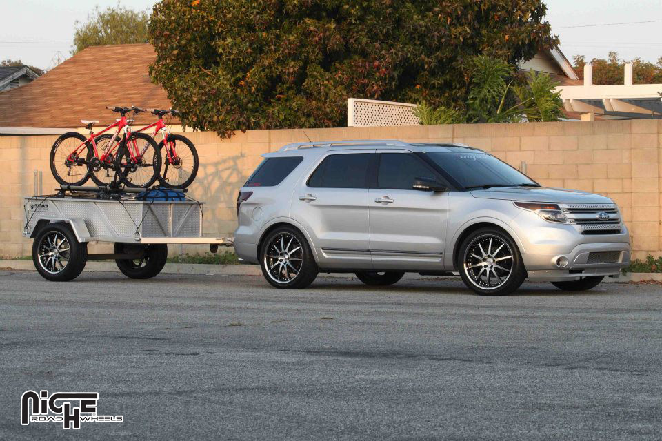 photo 2 Ford Explorer custom wheels Niche Spa - M879  20x9.0, ET , tire size X R20. x ET 