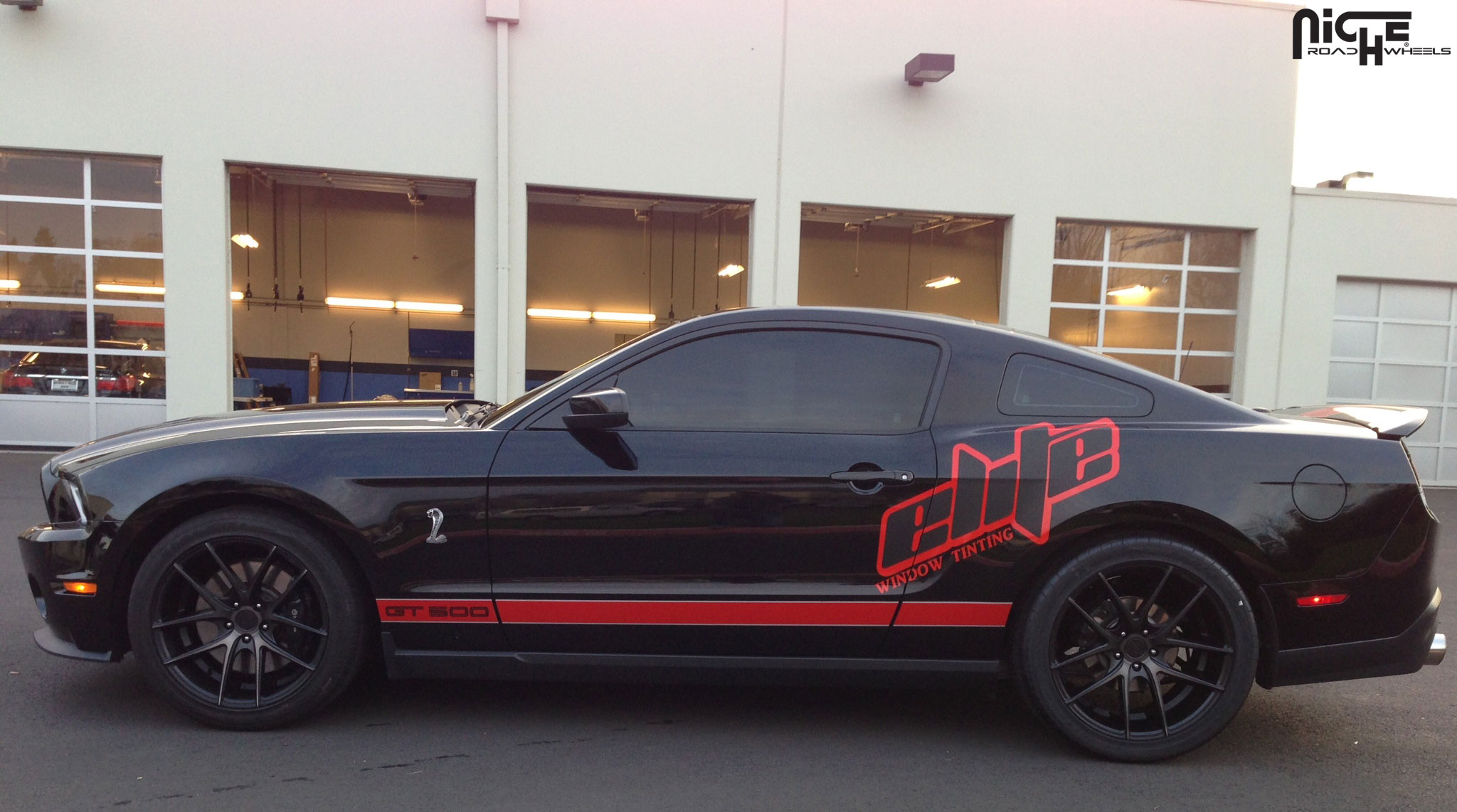 photo 2 Ford Shelby GT500 custom wheels Niche Targa - M130  19x9.5, ET , tire size X R19. 20x10.0 ET 