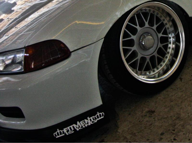 photo 4 Honda Civic custom wheels WRD Chevlon DE Mesh 15x8.5, ET +7, tire size 195/45 R15. x ET 