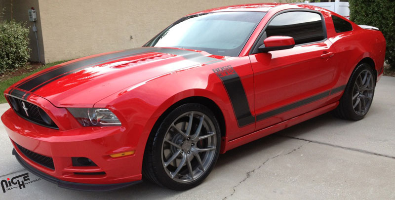 photo 1 Ford Mustang custom wheels Niche Targa - M129  20x, ET , tire size X R20. x ET 