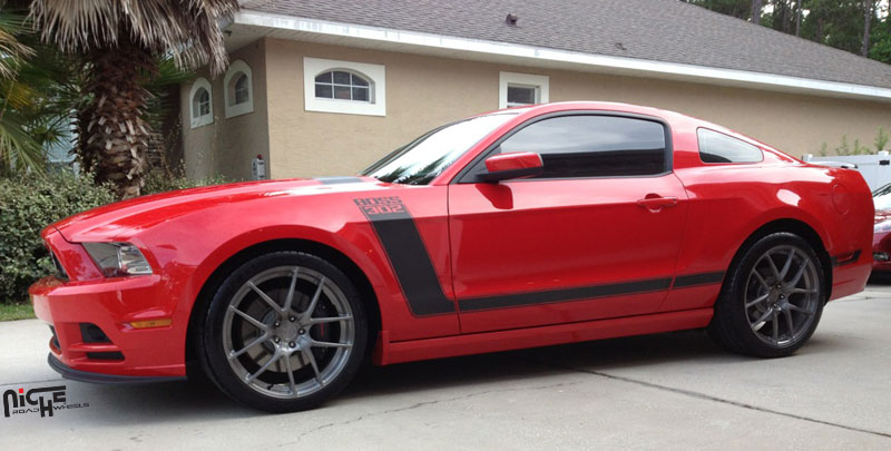 photo 2 Ford Mustang custom wheels Niche Targa - M129  20x, ET , tire size X R20. x ET 