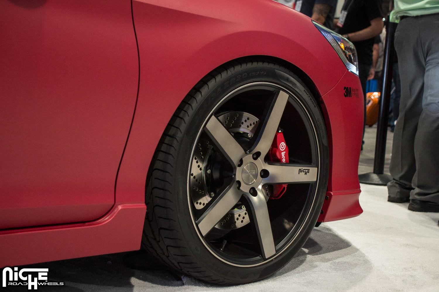 photo 1 Honda Accord custom wheels Niche Milan - M134 20x8.5, ET , tire size X R20. 20x10.0 ET