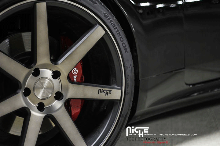 photo 1 Hyundai Genesis Coupe custom wheels Niche Verona - M150 20x9.5, ET , tire size X R20. 20x10.5 ET
