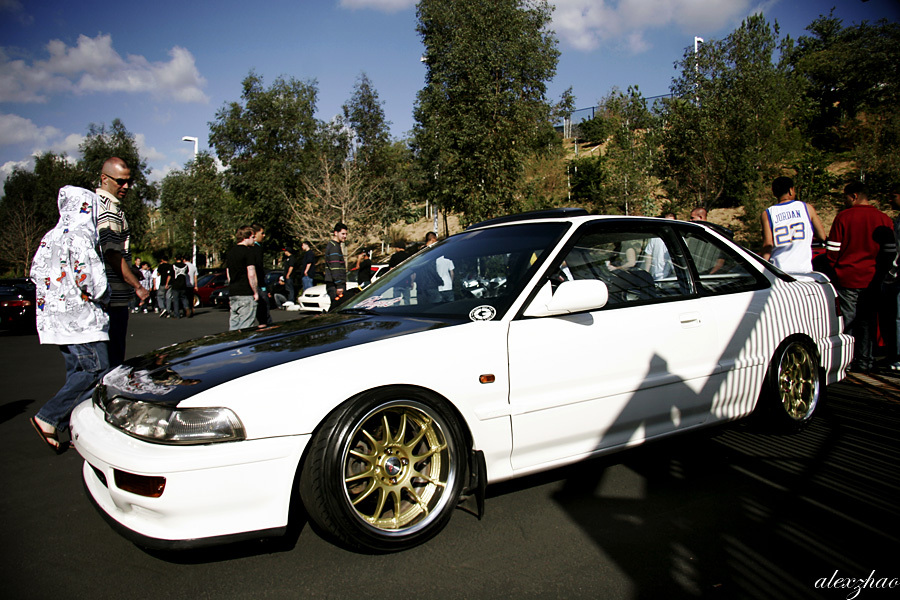 photo 3 Acura Integra custom wheels Work XSA 16x8.0, ET +7, tire size 195/45 R16. 16x8.0 ET+10 