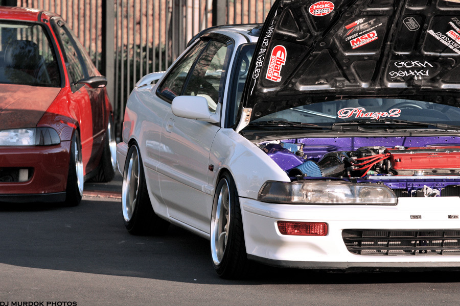 photo 5 Acura Integra custom wheels Work XSA 16x8.0, ET +7, tire size 195/45 R16. 16x8.0 ET+10 