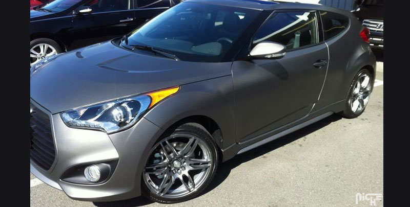 photo 2 Hyundai Veloster custom wheels Niche NR6 - M105 18x8.0, ET , tire size X R18. x ET 