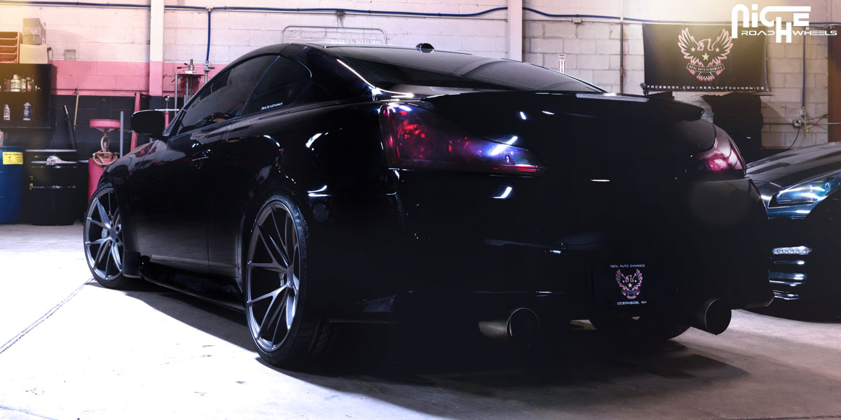 photo 2 Infiniti G37 custom wheels Niche Misano - M116 20x9.0, ET , tire size X R20. 20x10.5 ET