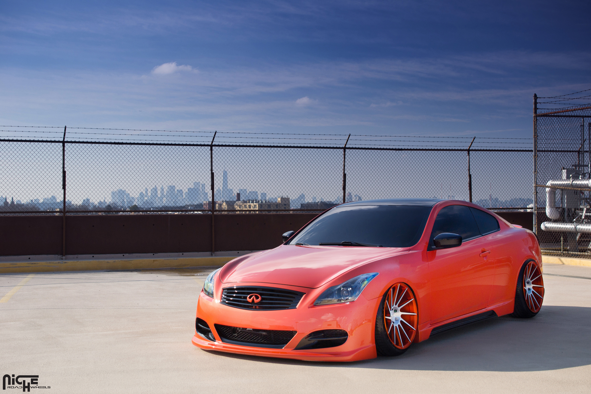 photo 2 Infiniti G37 custom wheels Niche Surge 20x10.5, ET , tire size 235/35 R20. x ET 