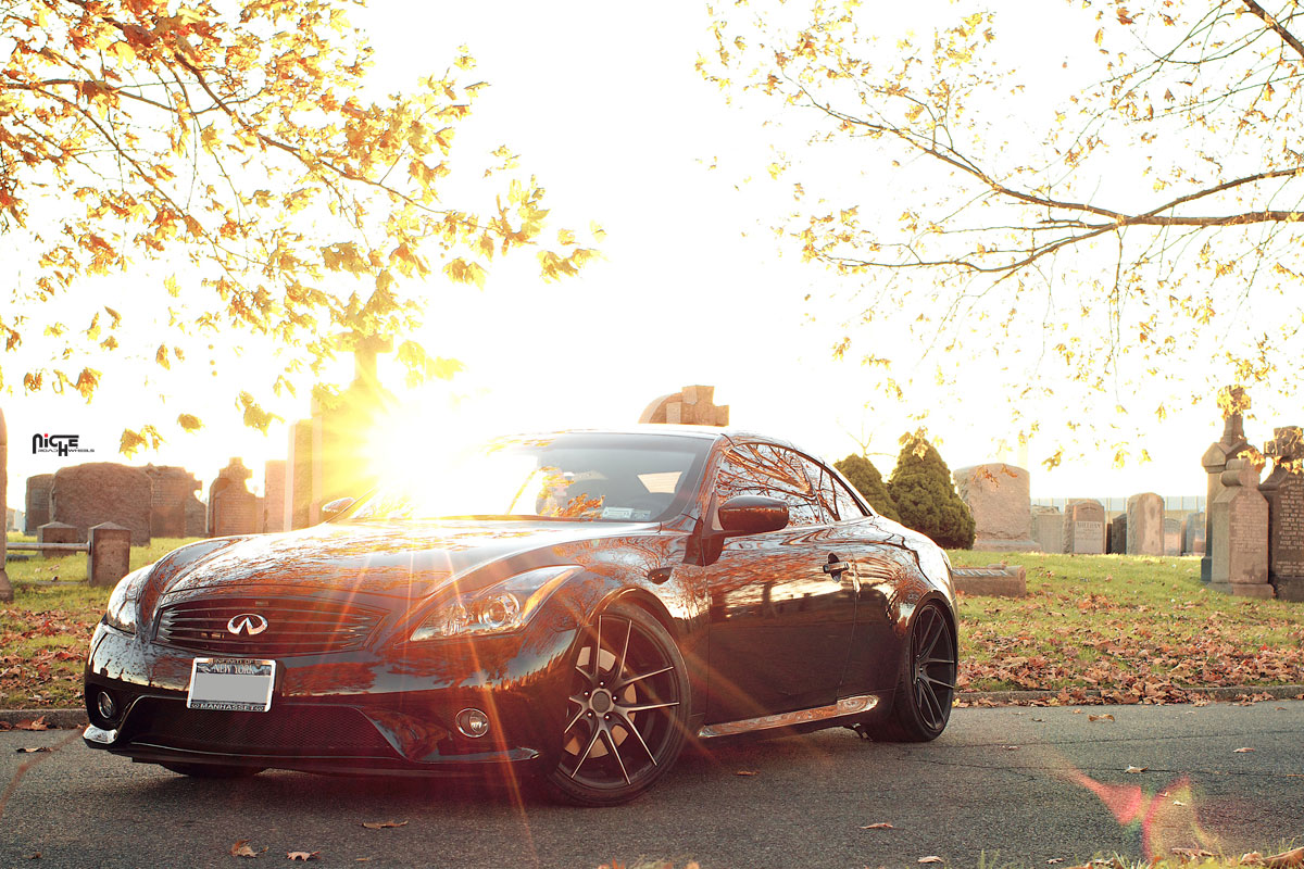 photo 3 Infiniti G37 custom wheels Niche Targa - M130  20x, ET , tire size X R20. x ET 