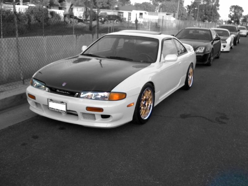 photo 1 Nissan S14 custom wheels volk gt-a 17x8.0, ET +12, tire size 225/45 R17. 17x9.0 ET+12 