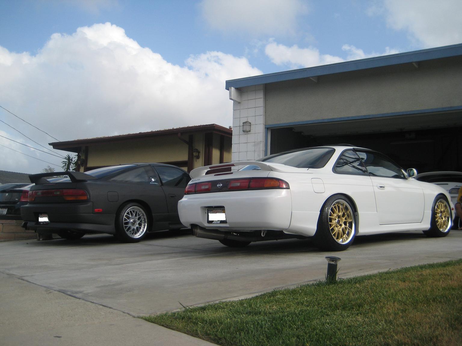 photo 6 Nissan S14 custom wheels volk gt-a 17x8.0, ET +12, tire size 225/45 R17. 17x9.0 ET+12 