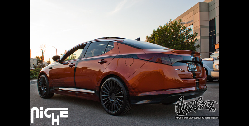 photo 2 Kia Optima custom wheels Niche Stance 20x, ET , tire size X R20. x ET 