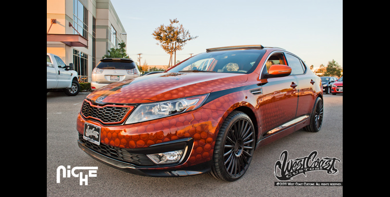 photo 3 Kia Optima custom wheels Niche Stance 20x, ET , tire size X R20. x ET 