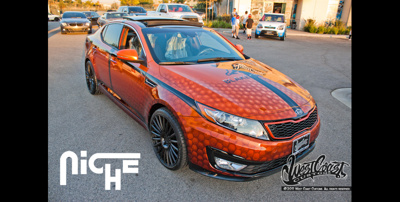 photo 4 Kia Optima custom wheels Niche Stance 20x, ET , tire size X R20. x ET 