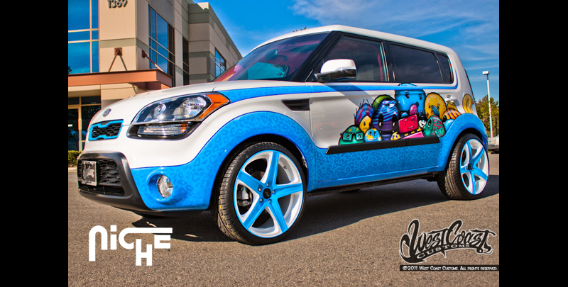 photo 2 Kia Soul custom wheels Niche NR6 - M105 20x, ET , tire size X R20. x ET