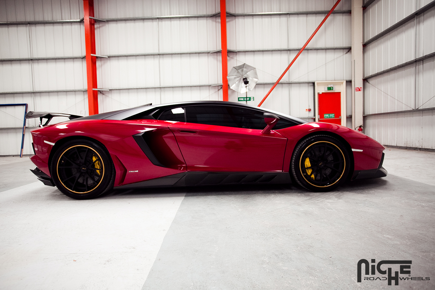 photo 2 Lamborghini Aventador custom wheels Niche Stüttgart 19x9.0, ET , tire size X R19. 20x12.0 ET