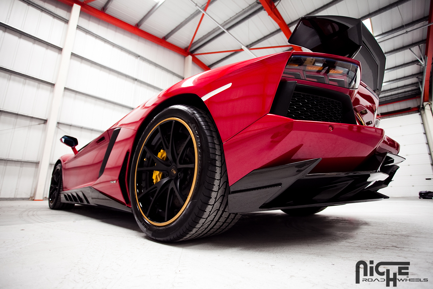 photo 4 Lamborghini Aventador custom wheels Niche Stüttgart 19x9.0, ET , tire size X R19. 20x12.0 ET